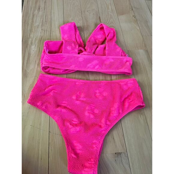 Shein Bright Pink Bikini - Picture 5 of 5